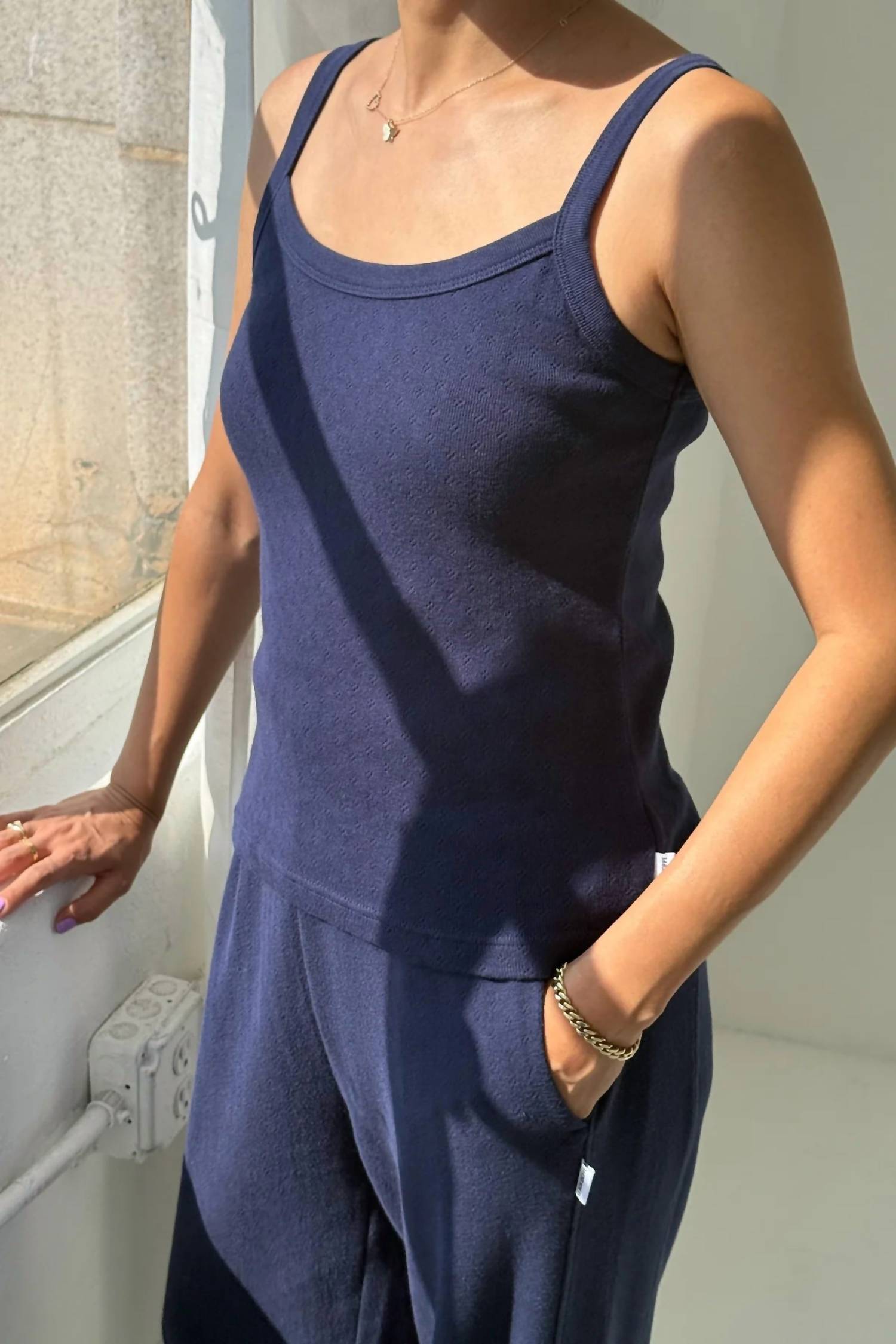 Le Bon Shoppe - Pointelle Eve Cami Top