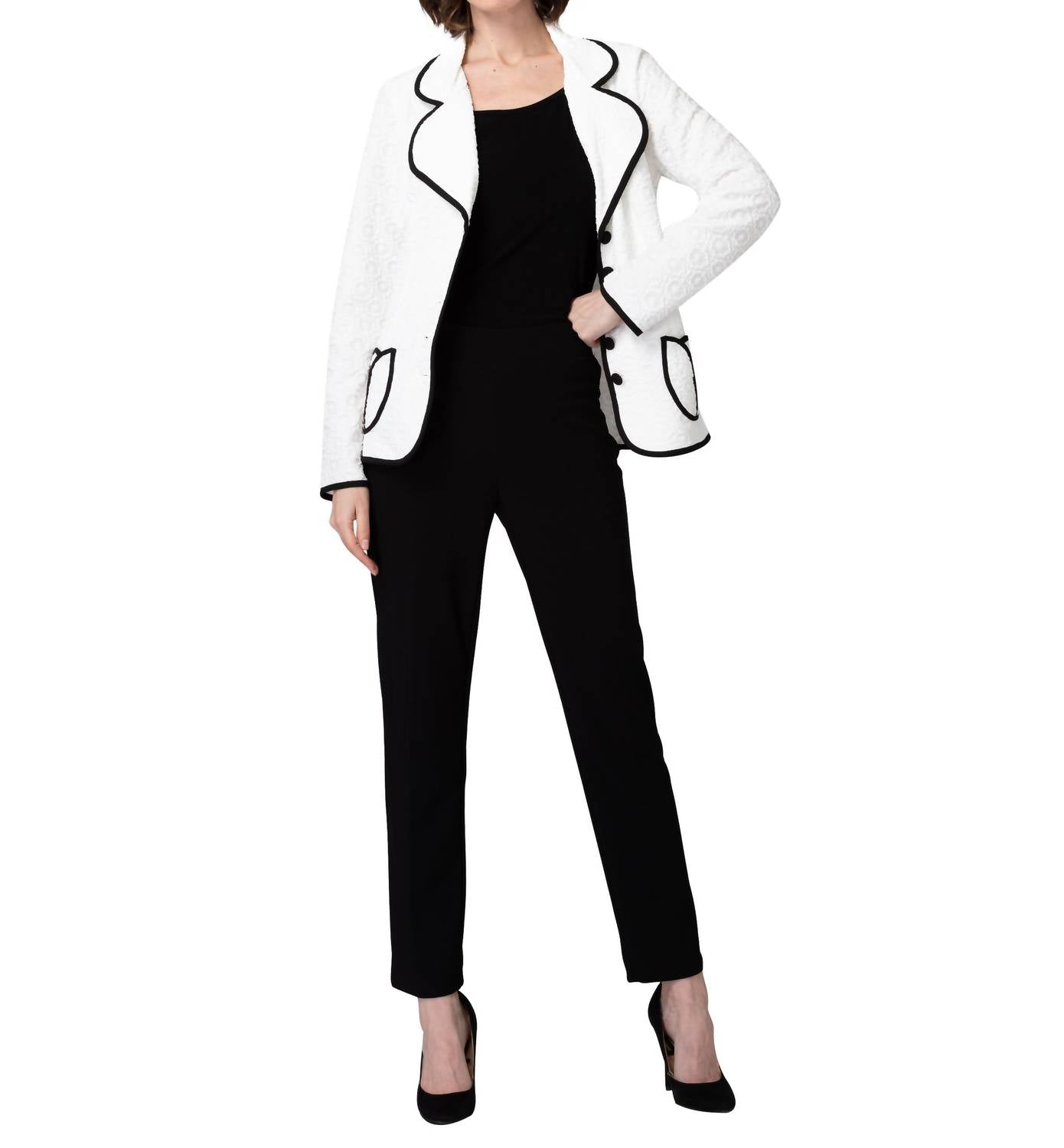 Joseph Ribkoff - Slim Ankle-length Pants