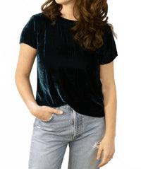 Bella Dahl - Button Back Crewneck Tee