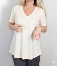 Pure Essence - Bamboo V-Neck Tee