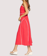 Lost + Wander - Saffron Muse Summer Midi Dress