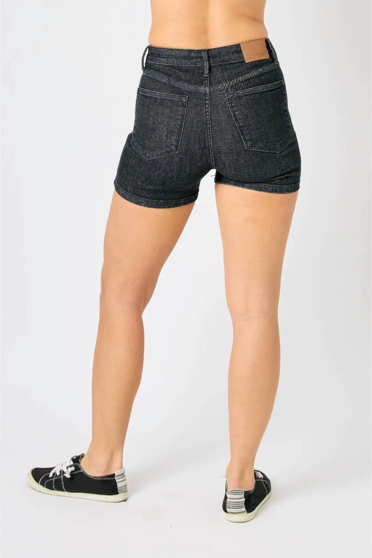 Judy Blue - High Waist Tummy Control Shorts