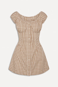 Frankies Bikinis - Women's Mustang Poplin Mini Dress