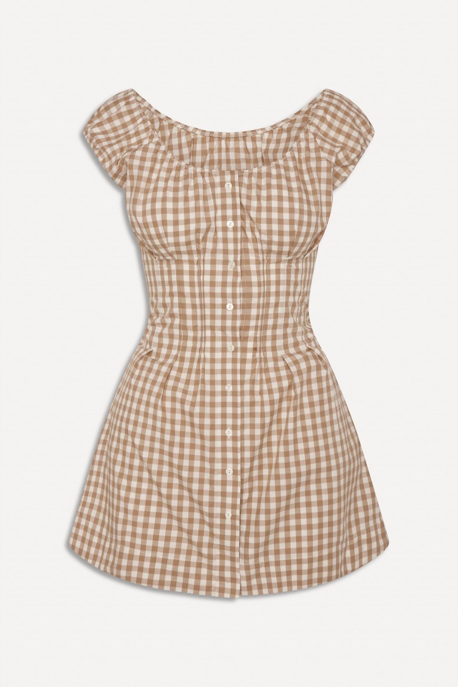 Frankies Bikinis - Women's Mustang Poplin Mini Dress