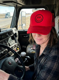 Mother Trucker - Women's Trucker Hat With Patch