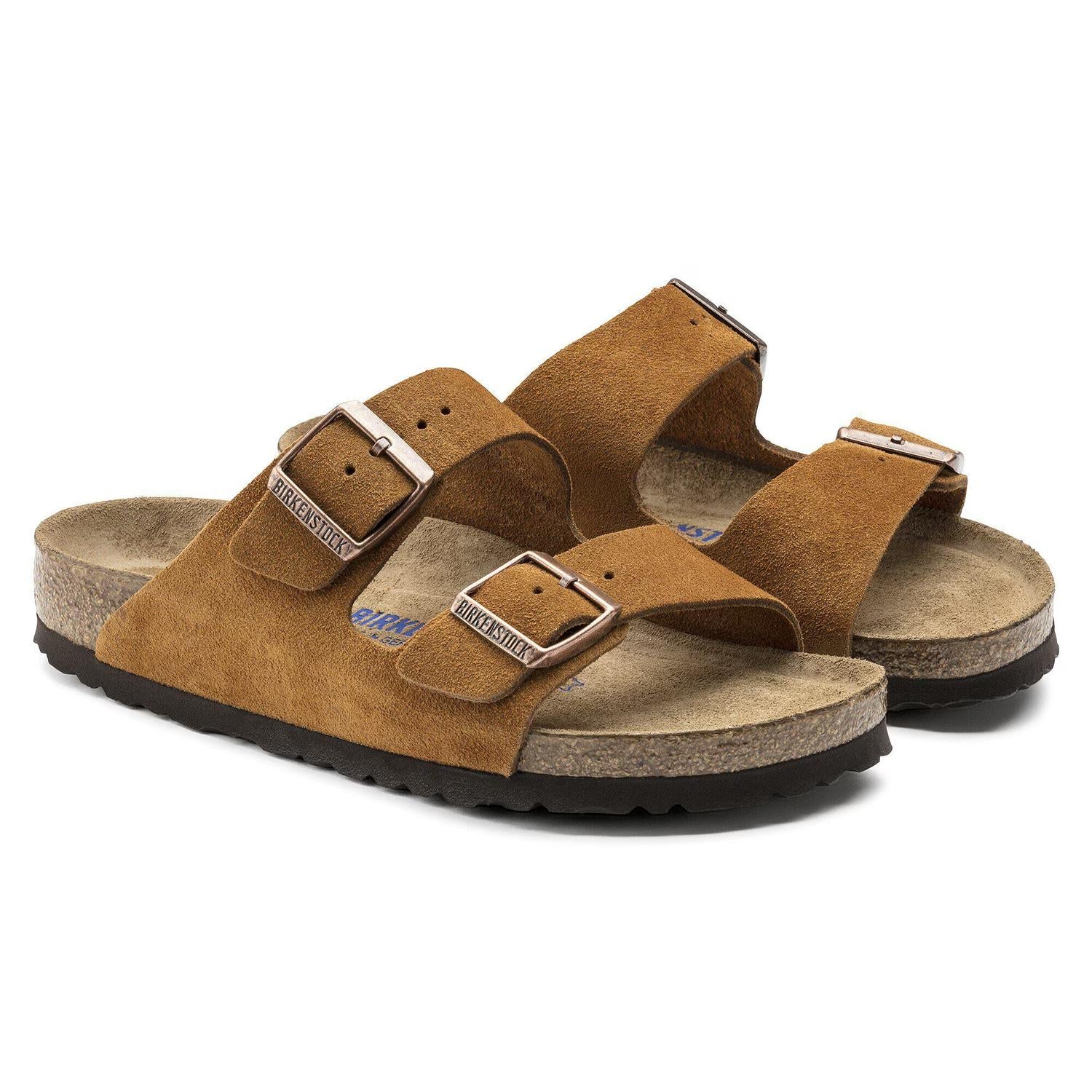 Birkenstock - Men's Arizona Soft Footbed Two Strap Sandals