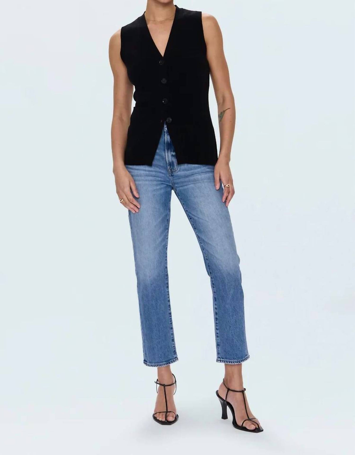 Pistola - Bri High Rise Slim Straight Jeans