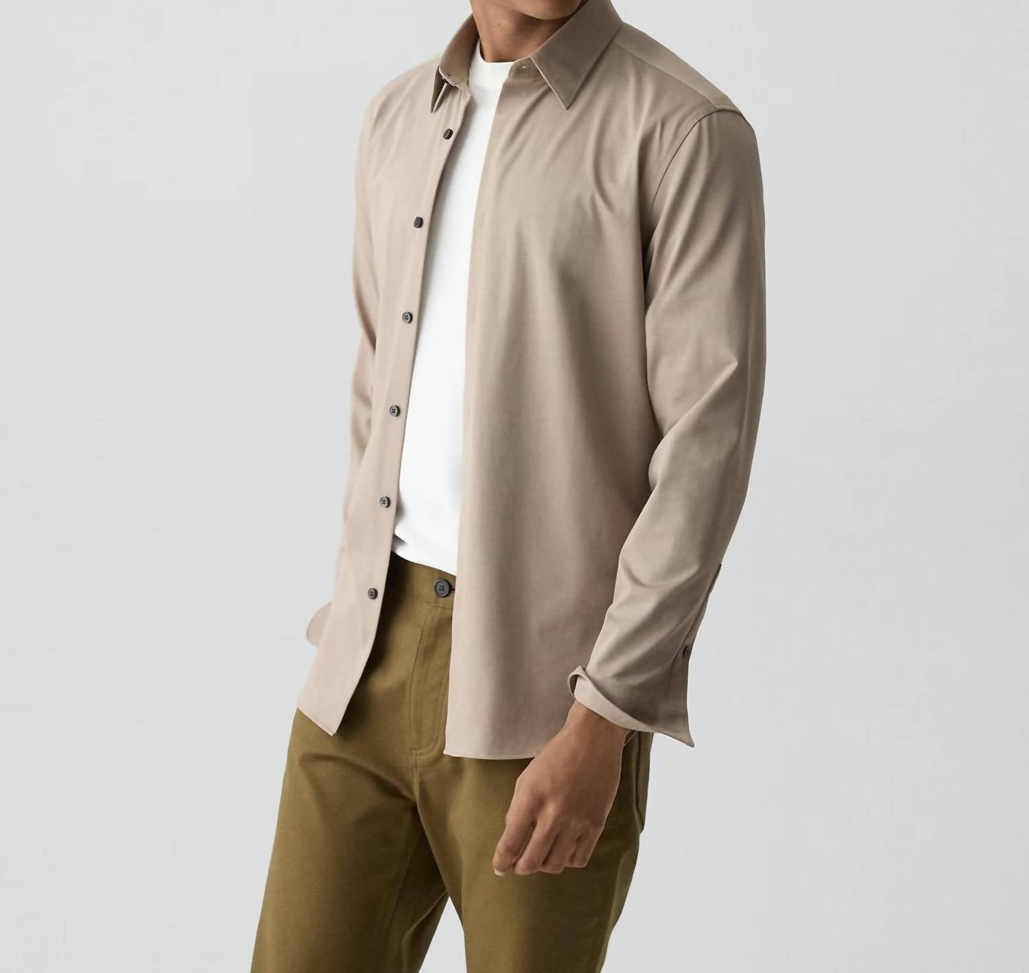 Theory - Sylvain Structure Knit Shirt