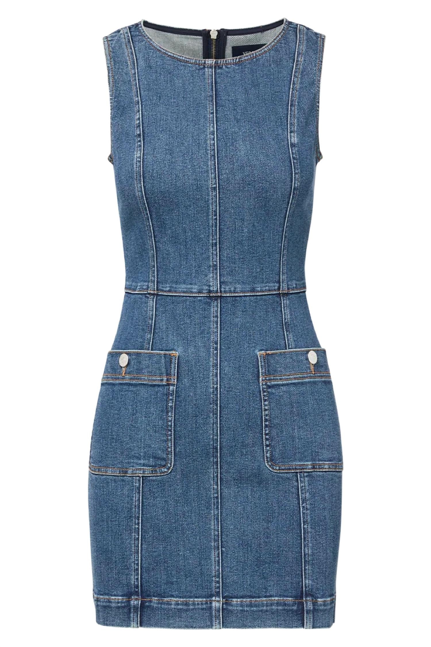 Veronica Beard - Zaire Denim Mini Dress