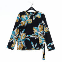 Clara Sunwoo - Textured Side Pull-tie Sweater Top