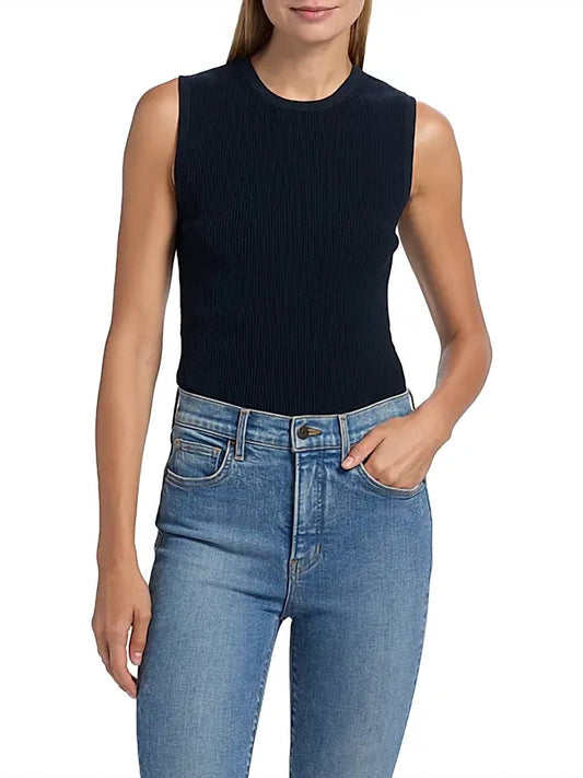Veronica Beard - Sid Crew-neck Knit Tank Top