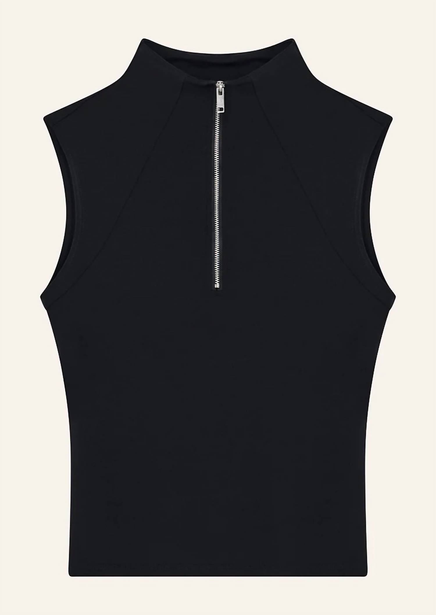 P.E. Nation - Routine Quarter Zip Tank Top