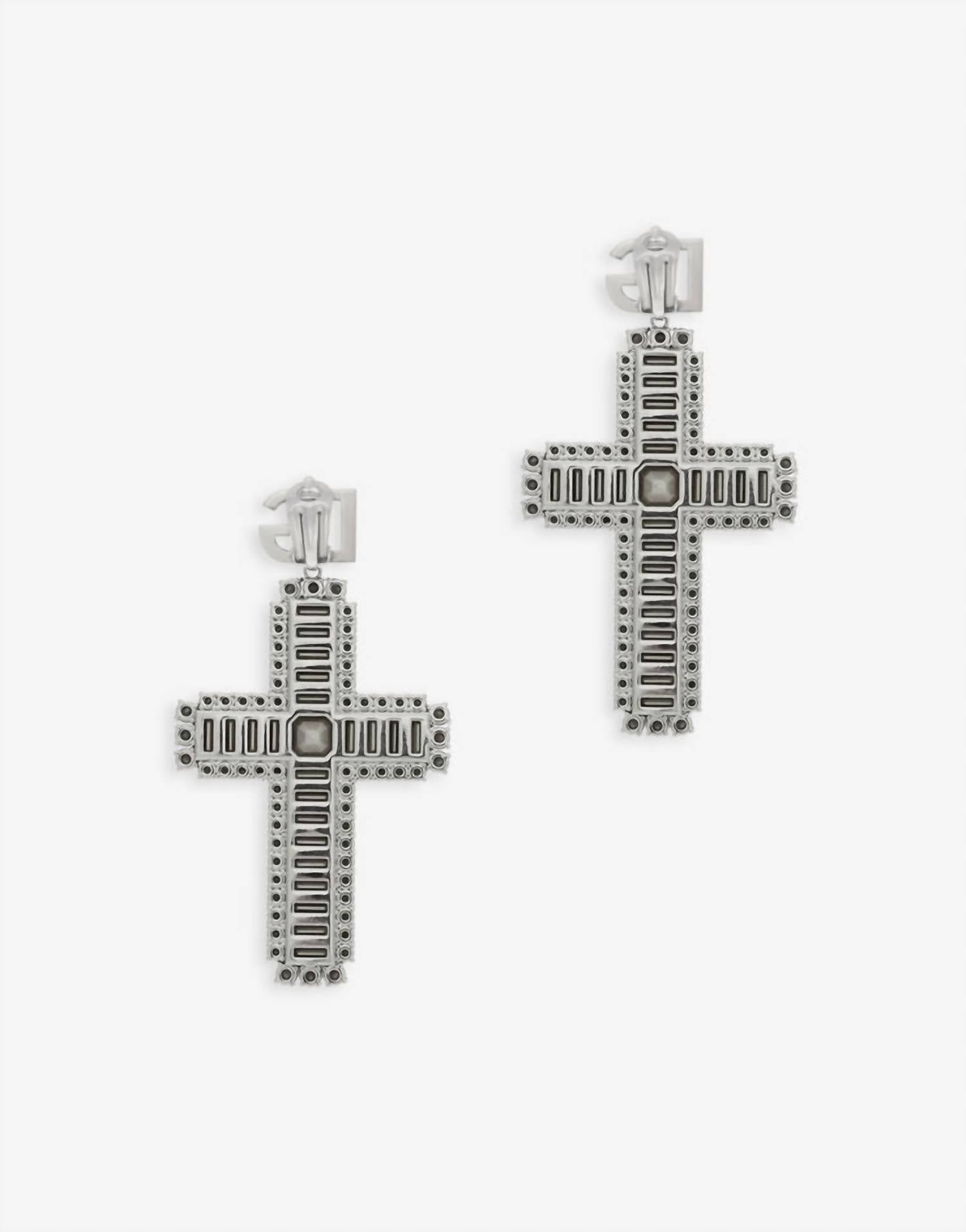 Dolce & Gabbana - Women's Cross Earrings