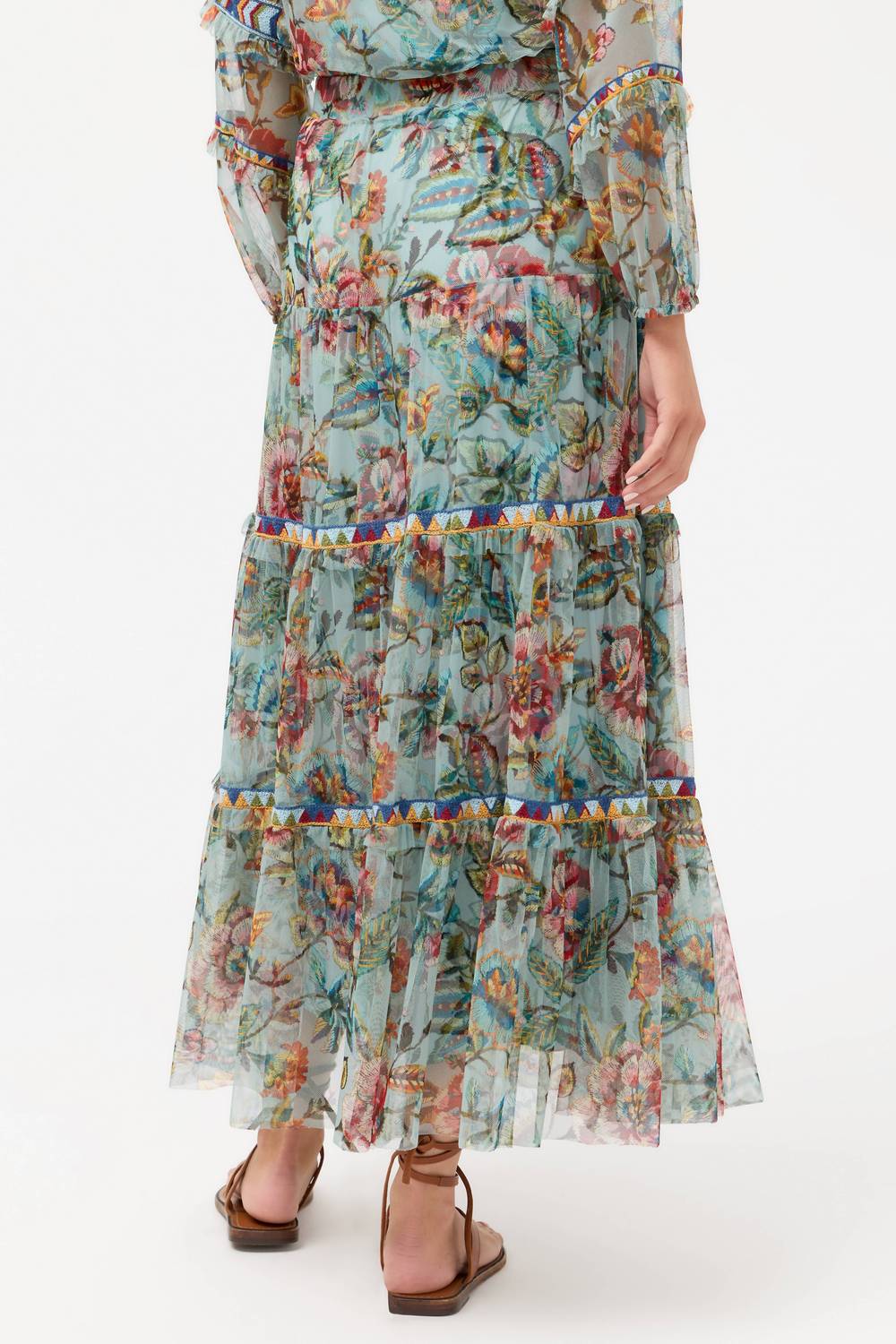 Johnny Was - ARCELLIS TIERED SKIRT