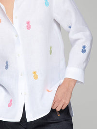 Vilagallo - Vilagallo Button Down Printed Blouse