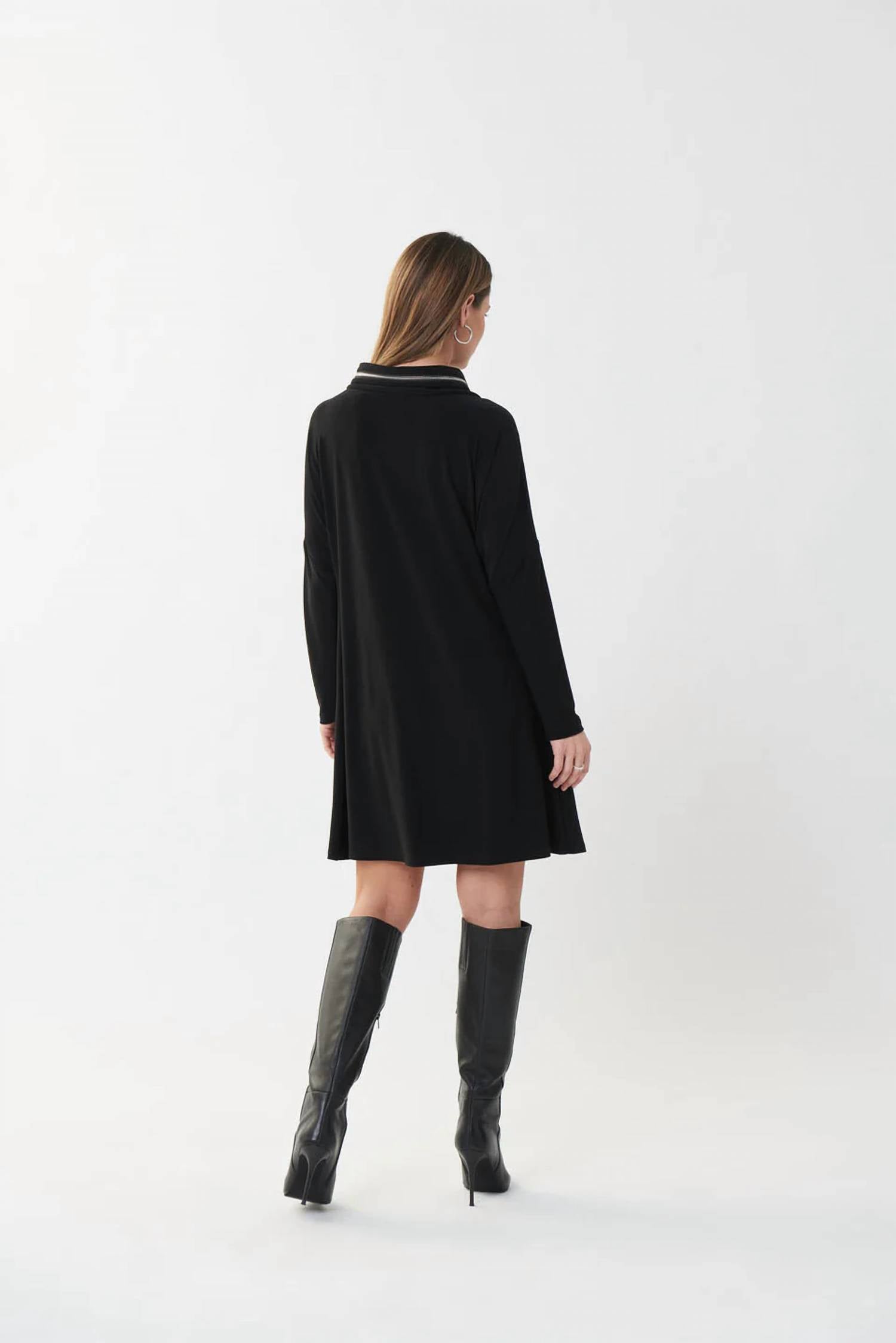 Joseph Ribkoff - Zip Accent Dress