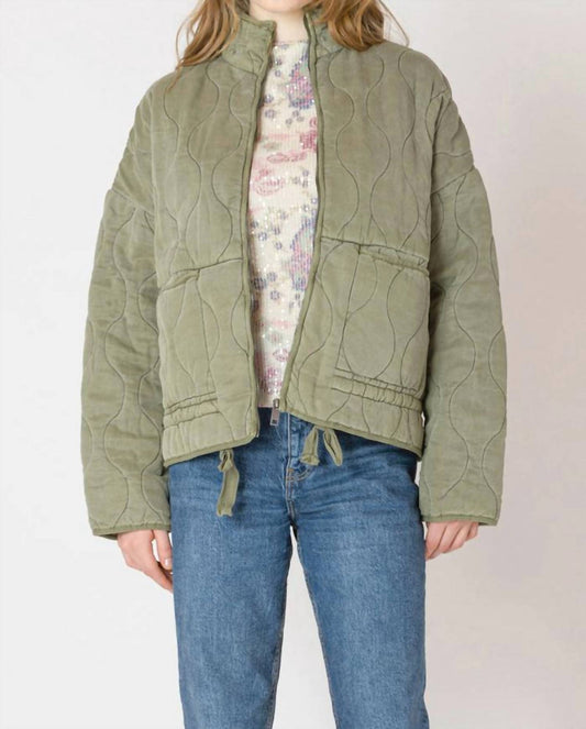 Dex - Cozy Compass Quilted Jacket