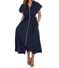 Entro - Women's Catch The Breeze Midi Dress