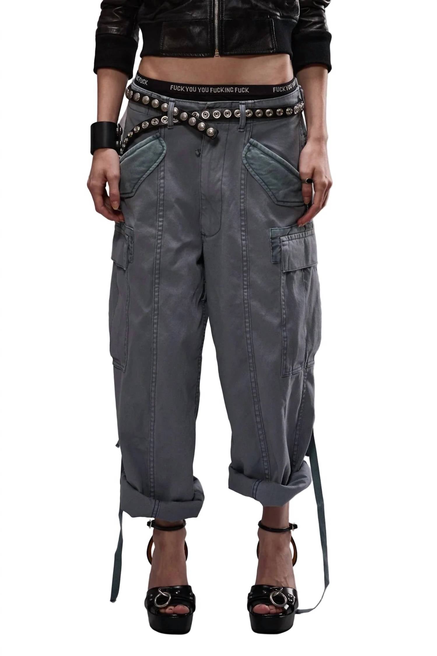 R13 - Cropped Cargo Pant