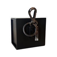 Fendi - Women's Roma Mini Box Leather Key Ring Charm