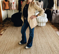 The Workshop Studio - The Gentle Power Open-front Blazer