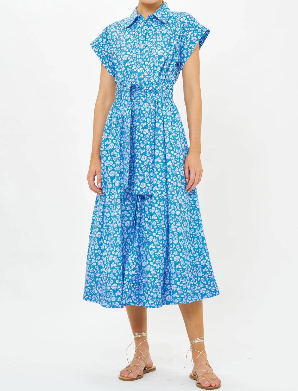 Oliphant - Belted Shirt Dress