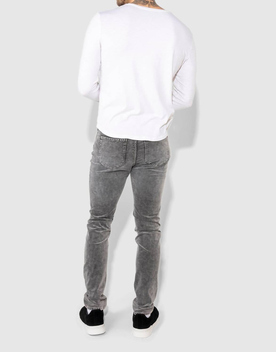 Monfrere - Greyson Velvet Skinny Jeans