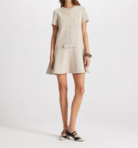 Theo The Label - Daphne Fluted Mod Dress