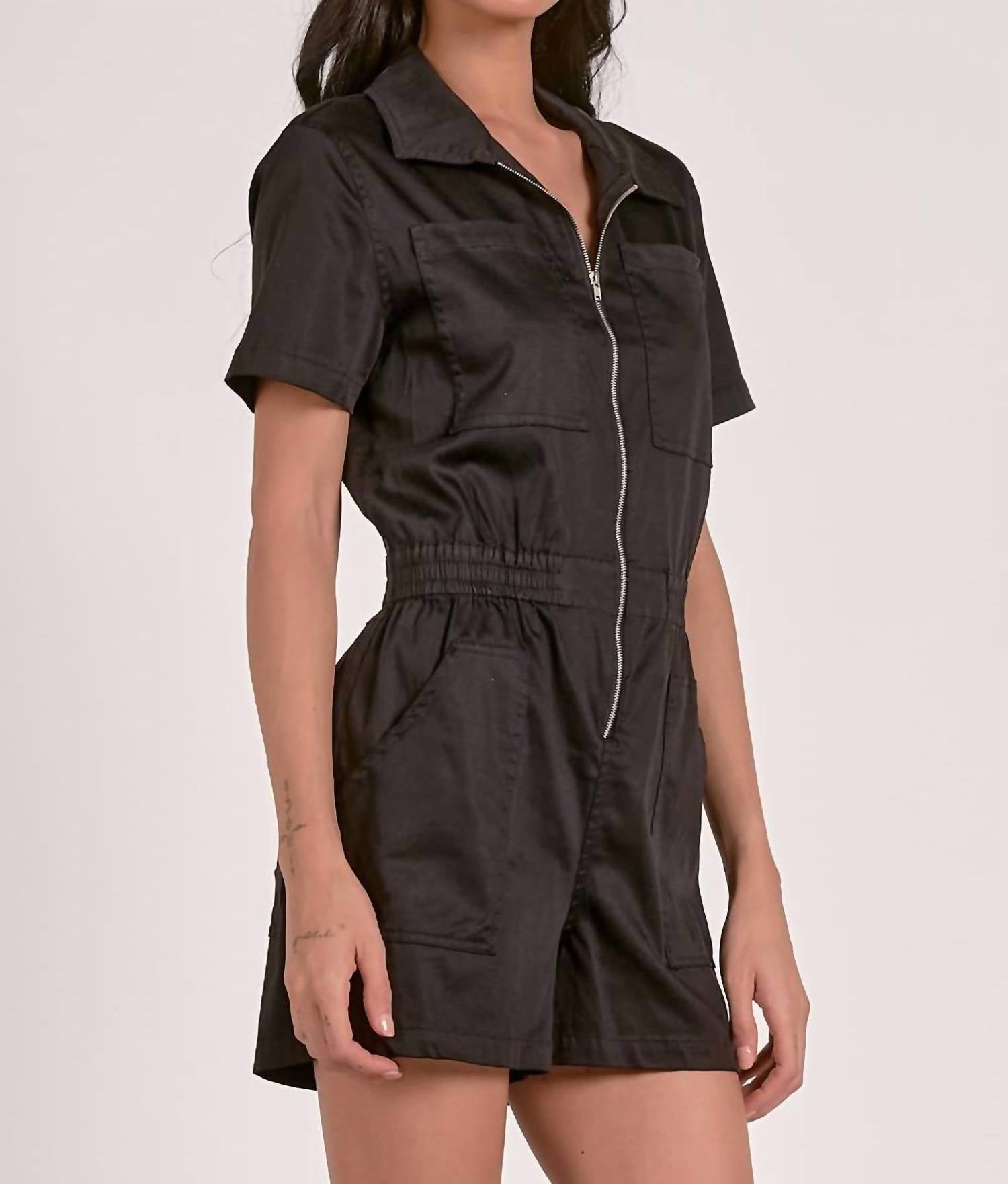 Elan - Isla Short Sleeve Romper