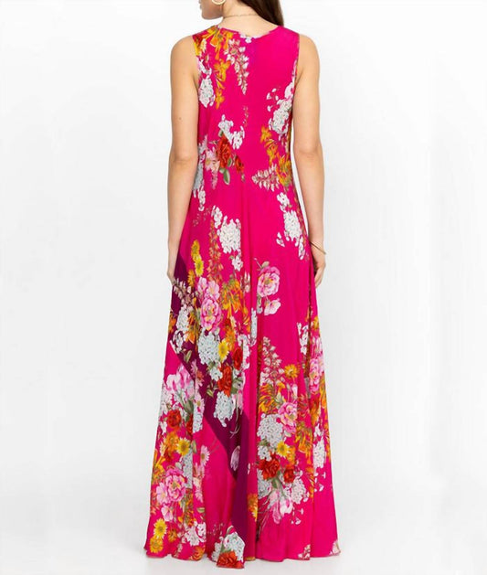 Johnny Was - Golden Bouquet Bias Dress