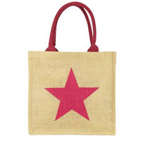 22Tote - Women's Lightweight Star Straw Tote Bag