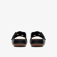 Clarks Women's Cecily Slide Sandal in black - women's sandal - alternate view