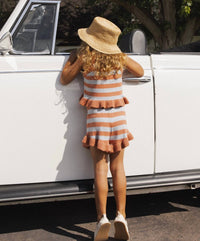Rylee + Cru - Girl's Naomi Americana Stripe Set