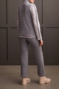 Tribal - Mix Media Zip Up Vest