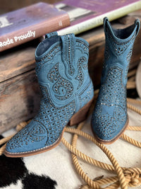 Very G - Women's On My Own Denim Booties