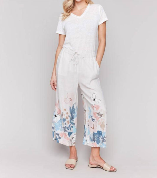 Charlie B - Aaron Floral Print Pant