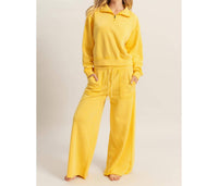 Hyfve - High Rise Wide Leg Drawstring Pants