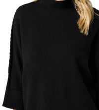 Coco + Carmen - Heavenly Luxe Stitch Detail Funnel Neck Sweater