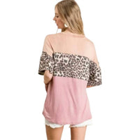 Veveret - Colorblock Knit top - Plus