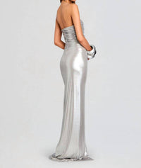 RETROFETE Maytal Dress in silver cloud - women's dress - view 4