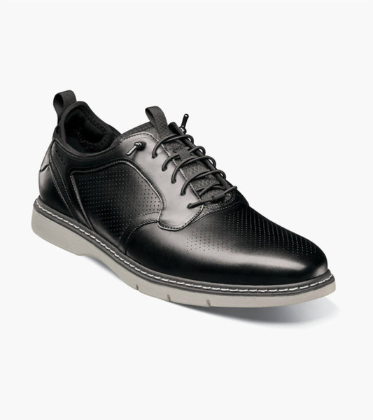 Stacy Adams - Men's Sync Plain Toe Elastic Lace Up Shoes