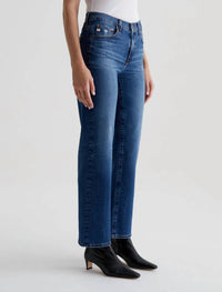 AG Jeans Brinley Straight Leg Jeans in 15 years prague - women's jeans - alternate view
