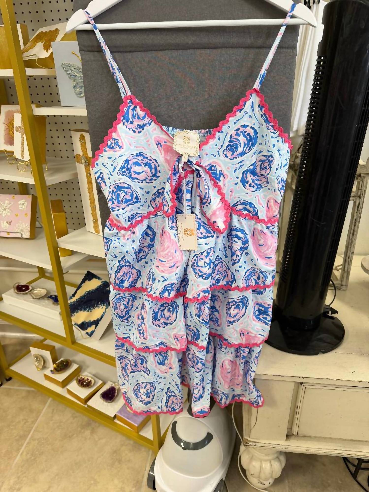 Simply Southern - Women's Tiered Dress With Trim