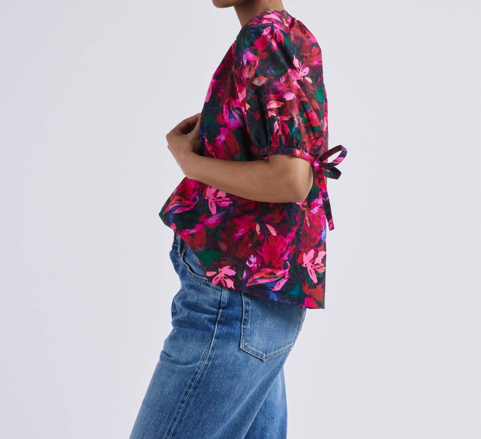 Ulla Johnson - Floral Poplin Vienne Blouse
