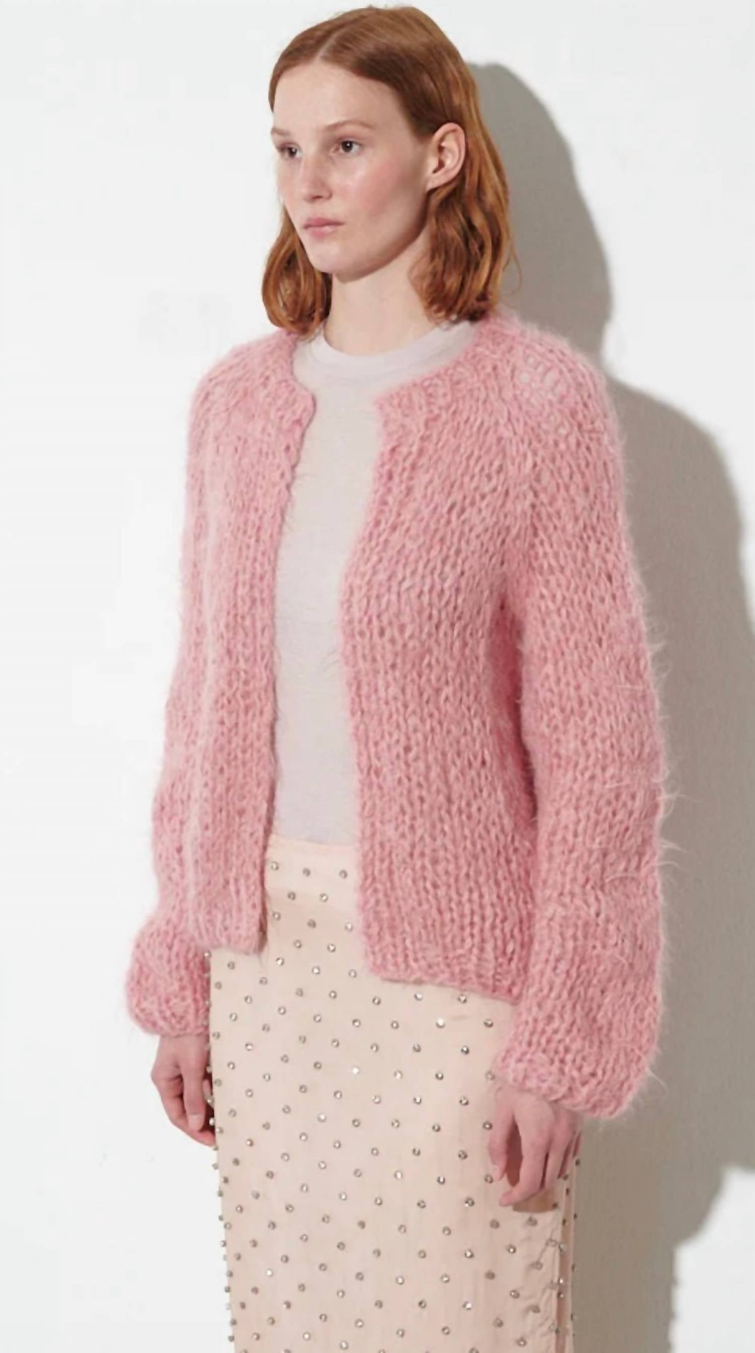 Maiami - Women's Wool Alpaca Small Cardigan