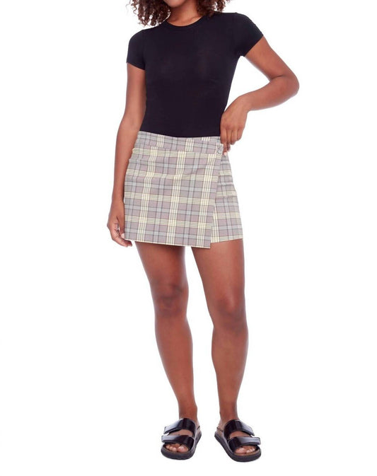 Iltm - Shira Plaid Skort