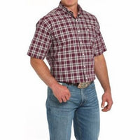Cinch - Plaid Classic Short Sleeve Shirt
