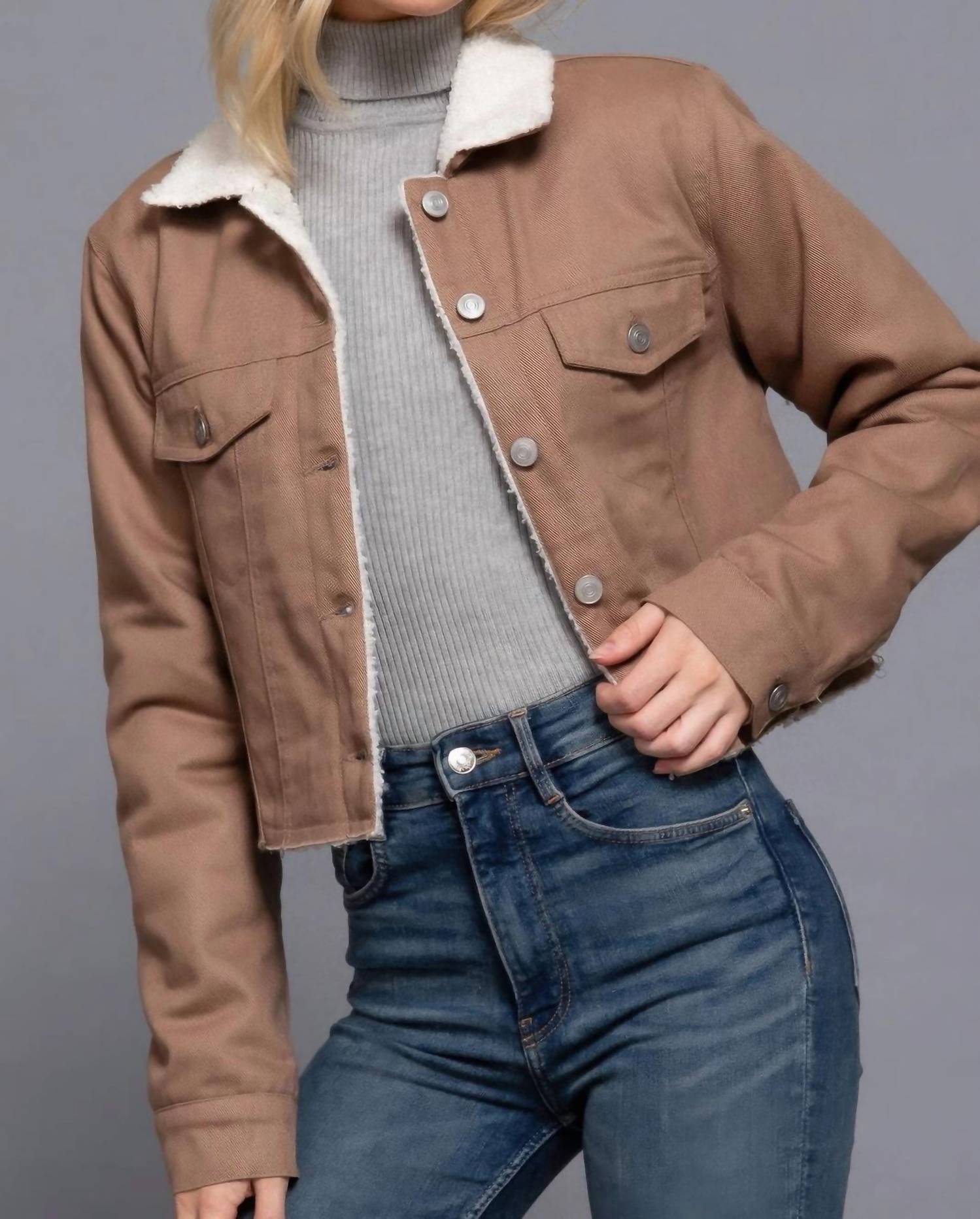 Bijourocks - Sherpa Lined Jacket