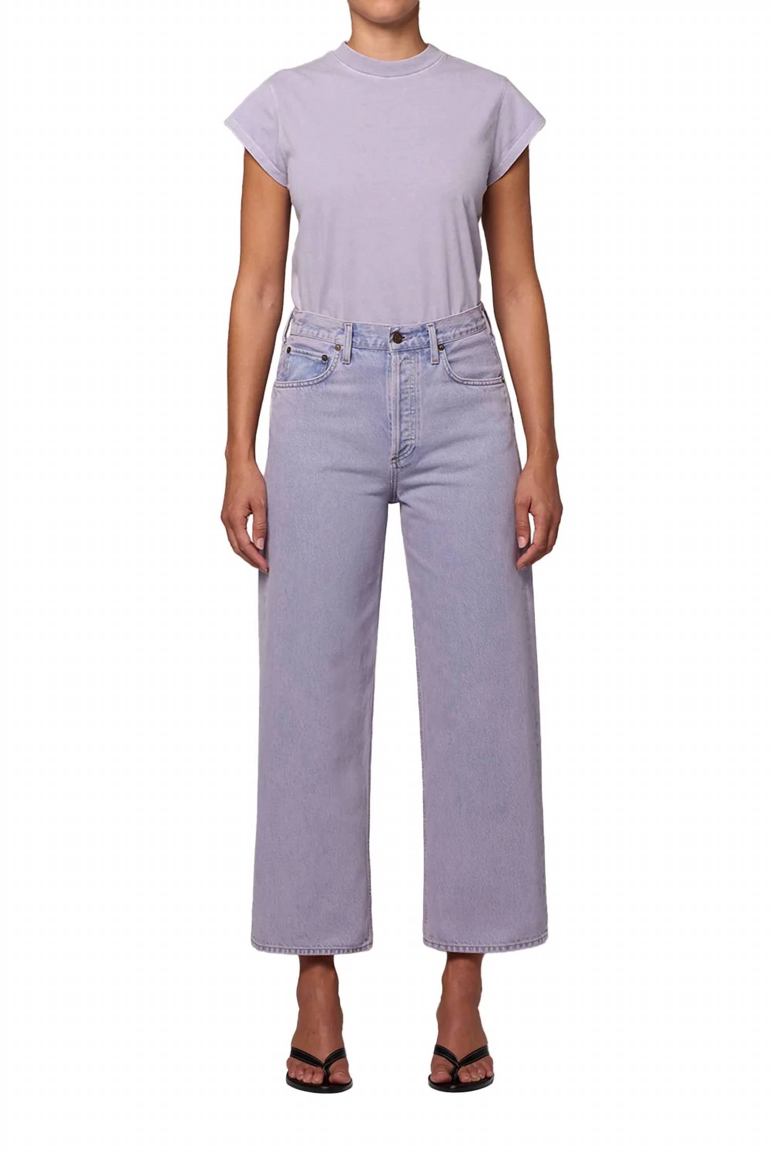 Agolde - Ren Relaxed Straight Jeans