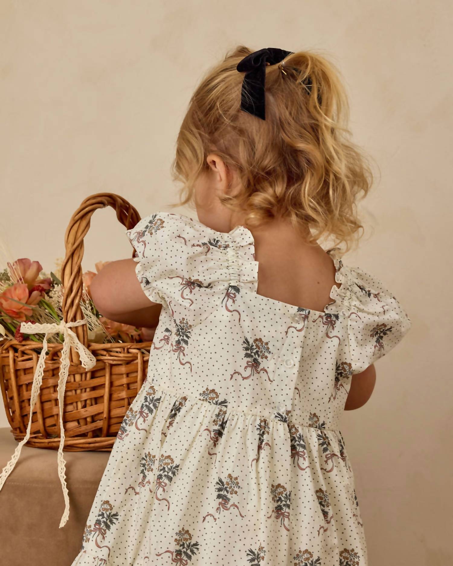 NORALEE Louella Dress in vintage marigold - kids' dress - view 4